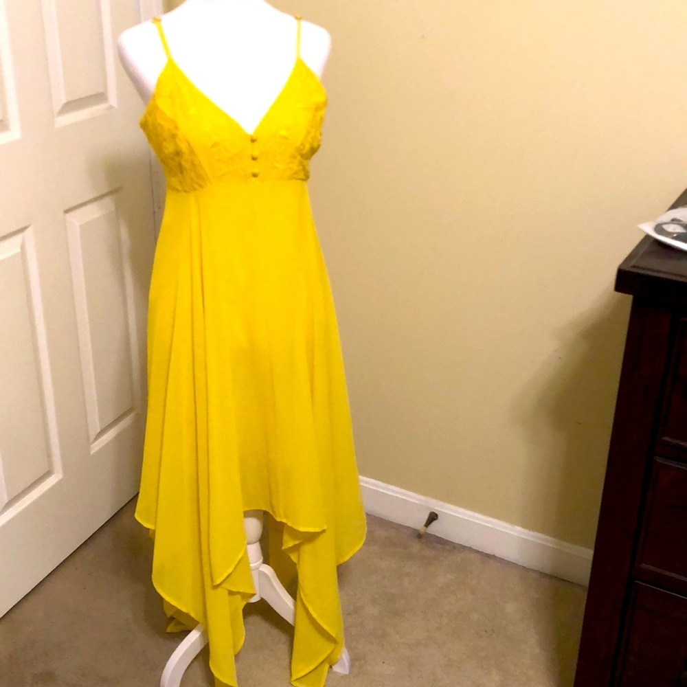 NWT Miss Selfridge yellow dress